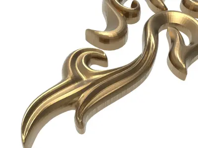  decorative pattern ready for 3D printing 3D model 412