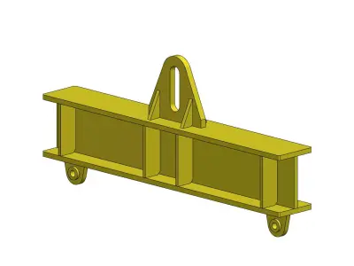  Lifting beam 3D print model