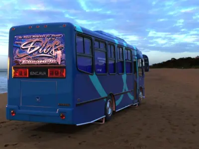 Foton Encava ent610 Low-poly 3D model