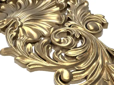  decorative pattern ready for 3D printing 3D model 257