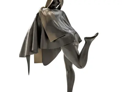 woman style sculpt 3D model