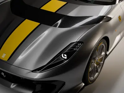 Ferrari 812 Competizione 3D model