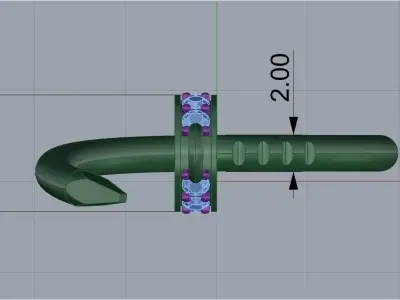 pendant fashion 3D print model