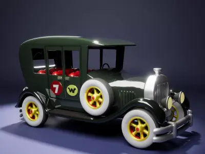 The Ant hill mob car 3D print model