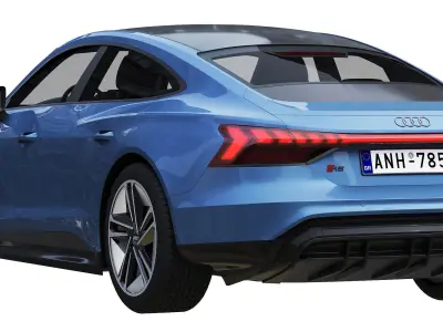 Audi RS e-tron gt 3D model by zifir3d