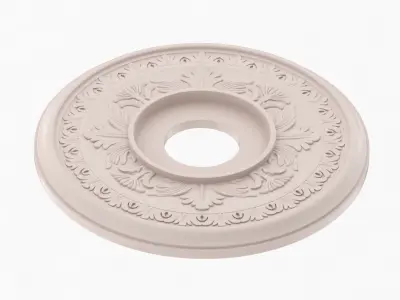 Classic Ceiling Medallion 11  3D model