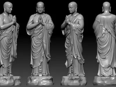 Venerable Ananda  3D print model