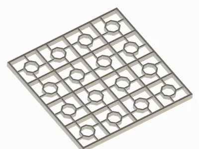 Astonishing Window Grill 3D print model