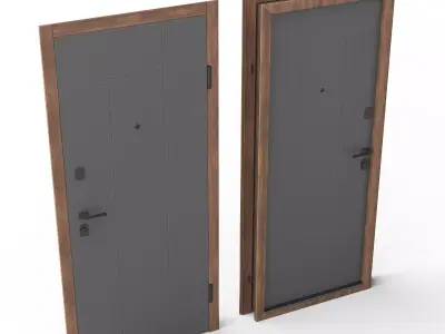 Qaisy Door 3D model