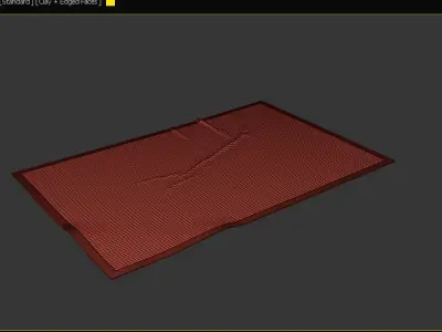classic rug 3D model purchase