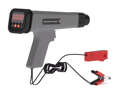 Garage High Beam Timing Light 3D model