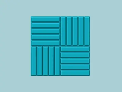 Wall Panel A05 Stripes - Interior Design Decoration 3D print model