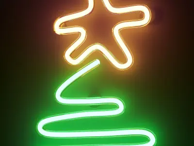 Neon Set 11 3D model