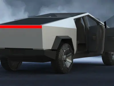 Tesla Cybertruck 3D model