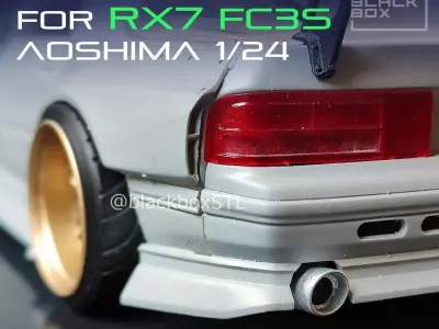 BODYKIT For RX7 FC3 Aoshima 1-24th modelkit 3D print model