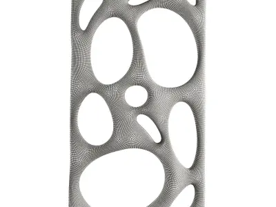 Abstract Decorative Wall Decor  3D model purchase