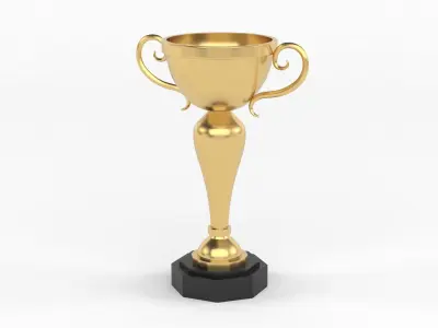Trophy Cups 3D model 75