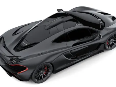 McLaren P1 3D model