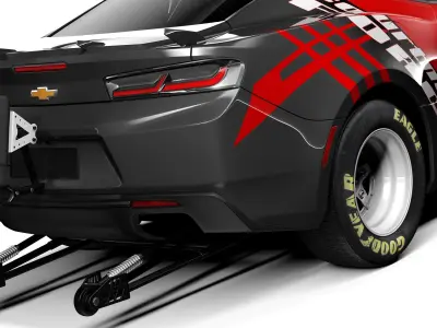 Chevrolet Camaro COPO 2016 3D model