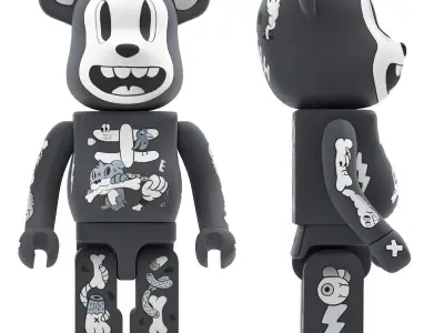bearbrick cote escriva 3D model