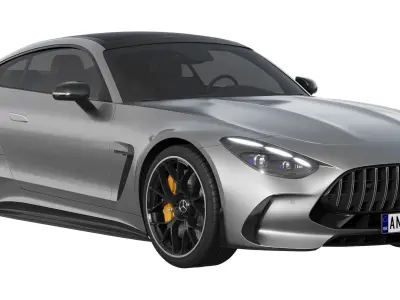 Mercedes-Benz AMG GT Coupe 2024 3D model