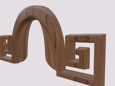 Frame For Wood Carving 3D print model order
