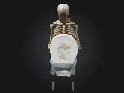 Timeless Reading  The Art of Knowledge Through Ages 3D model