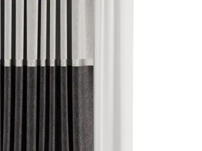 Curtain Set M53 3D model