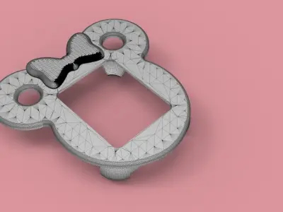 Mickey Mouse Face Apple Watch Ears Case Cover 40mm 3D model 3D print model