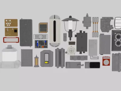 Star Wars Panels Pack 07 3D model