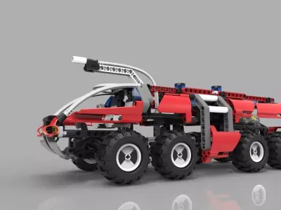 Lego Technic 8454 3D model