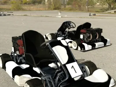 Speedy Go Kart 3D model