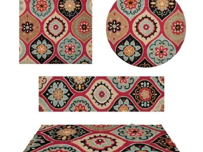 Rugs No 744 Low-poly 3D model