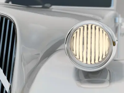 Old Citroen C11 3D model