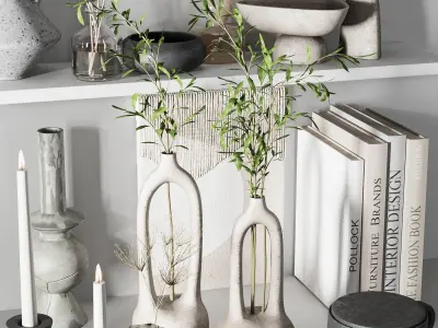 Decorative set014 3D model