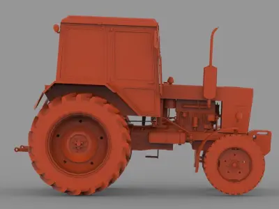 MTZ 80 3D print model