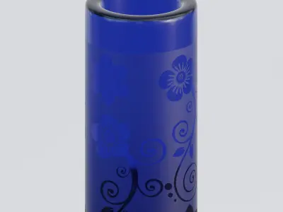 Vase34 glass vase 3D model