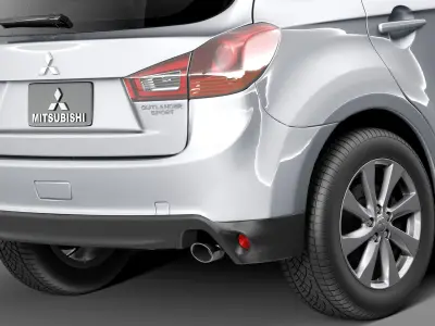 Mitsubishi Outlander sport RVR ASX 2013 3D model