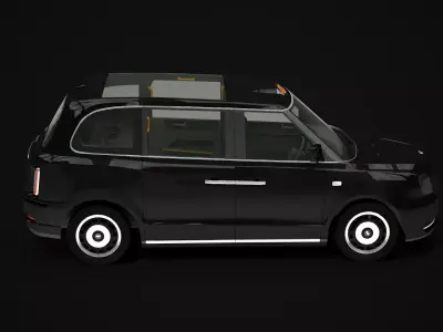 LEVC TX Taxi 3D model