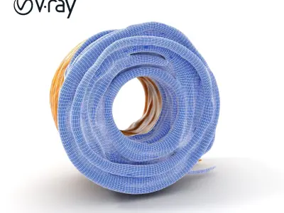 Realistic Rope D Model Pack for Diverse Applications Texture