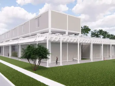 Menil Collection Entire Building 3D model