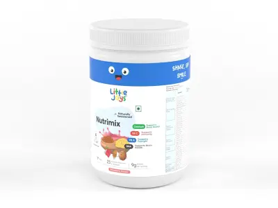 Protein Powder 3D model