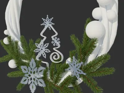 Christmas decoration 3D model