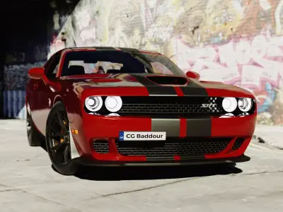 Dodge Challenger  3D model