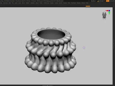 vase 3d print 657 3D print model