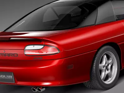 Chevrolet Camaro Z28 1994-1997 3D model