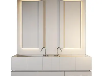 Luxury Bathroom 282 3D model