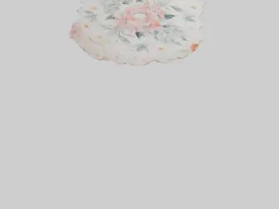 Floral Wall Stickers 3D model