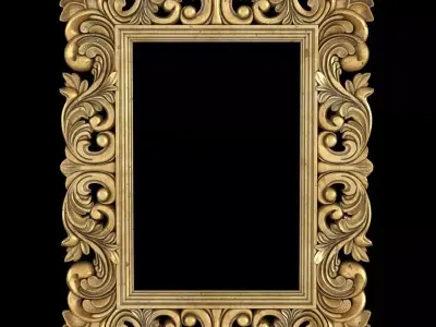 bronze frame 3D print model