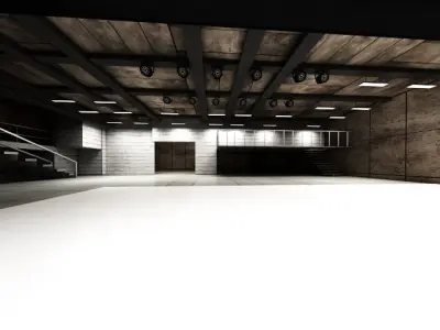 studio render 6 nissan gt-r sports car Low-poly 3D model